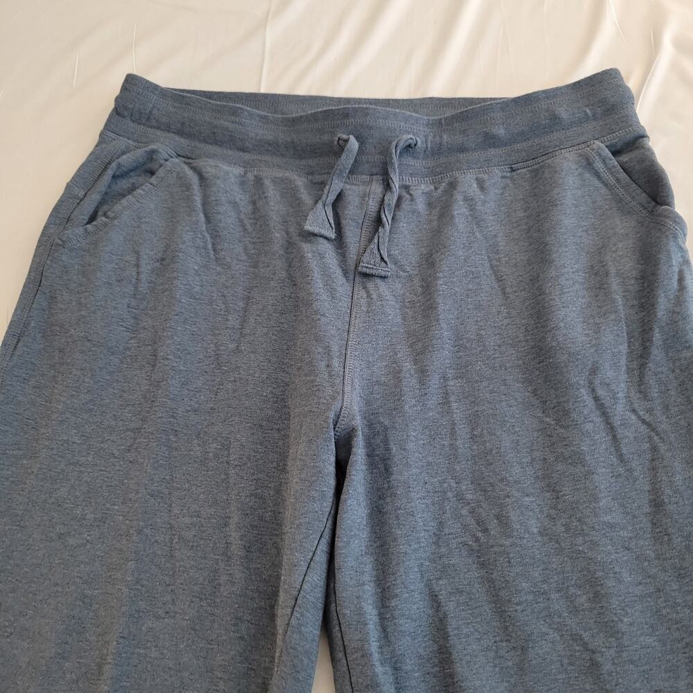 Pact Pants Woman XL Blue Lounge Leggings Organic Straight Leg Jersey Soft - Picture 2 of 10